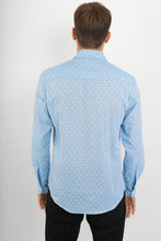 Blue-Floral-Print-Cotton-Slim-Fit-Long-Sleeve-Shirt-Avalonia-Avalonia-Online 