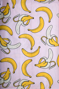 Banana Fruit Pink Cotton Slim-Fit Long-Sleeve Shirt