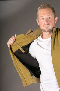 1940s Style Bomber Jacket American US WW2 Tanker Jacket First Pattern